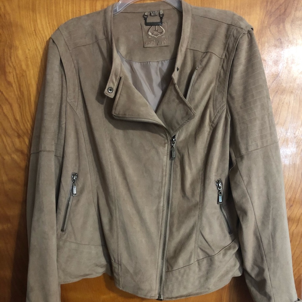 Suede-like Jacket